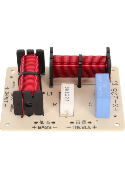 2 Yollu Hoparlör Frekans Bölücü Modülü Tiz Bas Hifi Ses Geçiş Filtresi Dağıtım Kartı Dıy Hoparlör 120W (Yurt Dışından)
