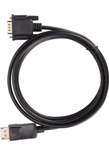 Dp - VGA Adaptör Kablosu Erkek - Erkek Hd 1080P Altın Kaplama Displayport - VGA Kablosu Pc Dizüstü Bilgisayar Projektör Için 5.9ft (Yurt Dışından) modelleri