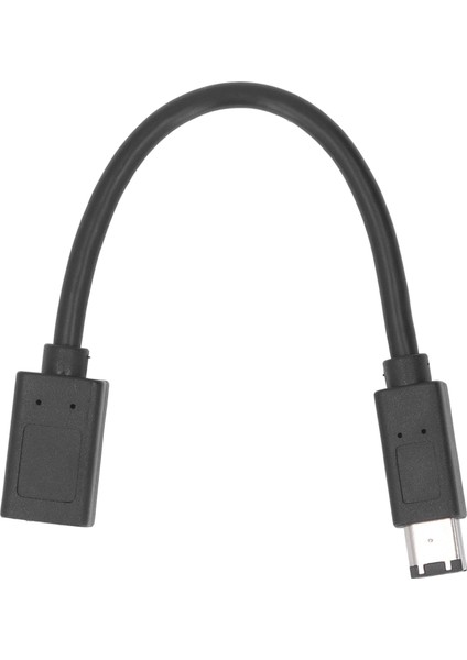 Ieee 1394 Firewire Kablosu 800MBPS 7.9in Uzunluğunda Tak ve Çalıştır Erkekten Dişiye 6pin'den 6pin'e Firewire Kablosu Kamera Yazıcı Için (Yurt Dışından)