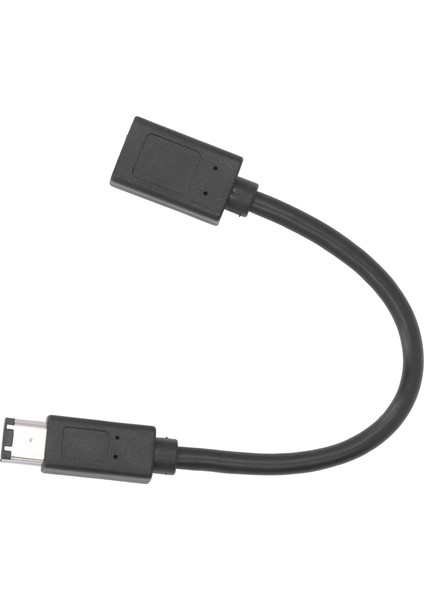 Ieee 1394 Firewire Kablosu 800MBPS 7.9in Uzunluğunda Tak ve Çalıştır Erkekten Dişiye 6pin'den 6pin'e Firewire Kablosu Kamera Yazıcı Için (Yurt Dışından)