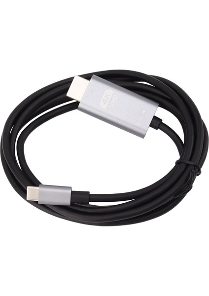 Type C - Hd Multimedya Arayüz Kablosu 4K 30Hz Tak ve Çalıştır UHD USB C - Hd Multimedya Arayüz Adaptör Kablosu (Yurt Dışından) fiyatları