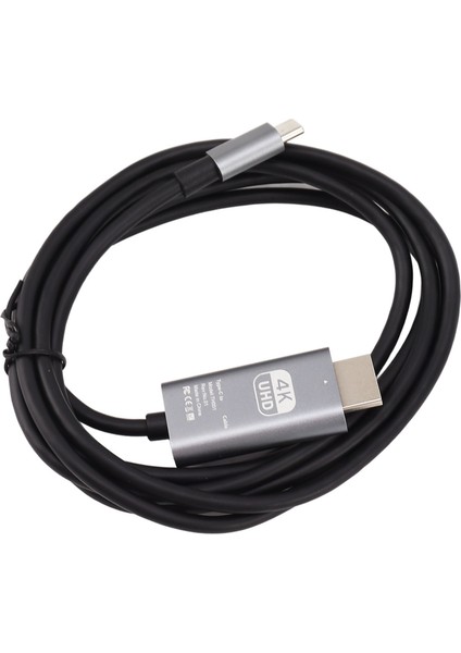 Type C - Hd Multimedya Arayüz Kablosu 4K 30Hz Tak ve Çalıştır UHD USB C - Hd Multimedya Arayüz Adaptör Kablosu (Yurt Dışından) modelleri