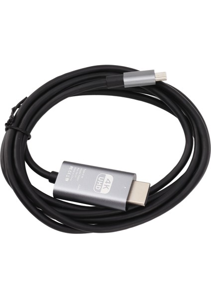 Type C - Hd Multimedya Arayüz Kablosu 4K 30Hz Tak ve Çalıştır UHD USB C - Hd Multimedya Arayüz Adaptör Kablosu (Yurt Dışından) indirimleri
