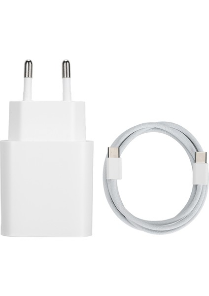 25W Pd Tip C Duvar Şarj Cihazı Hızlı Şarj Adaptörü Kablolu USB C Şarj Bloğu Ios Mobil Cihazlar Için (Yurt Dışından)