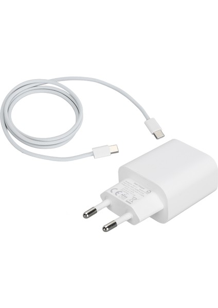 25W Pd Tip C Duvar Şarj Cihazı Hızlı Şarj Adaptörü Kablolu USB C Şarj Bloğu Ios Mobil Cihazlar Için (Yurt Dışından) modelleri