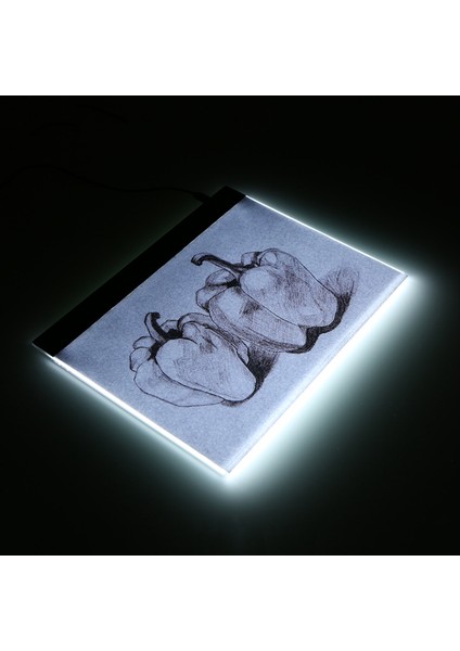 Kademesiz Kısılabilir Parlaklık Ayarlanabilir LED Grafik Tablet Yazma Boyama Işık Kutusu Izleme Tahtası Kopyalama Pedleri Dijital Çizim Tableti Artcraft A4 Kopyalama Masası LED Panosu (Yurt Dışından) indirimleri