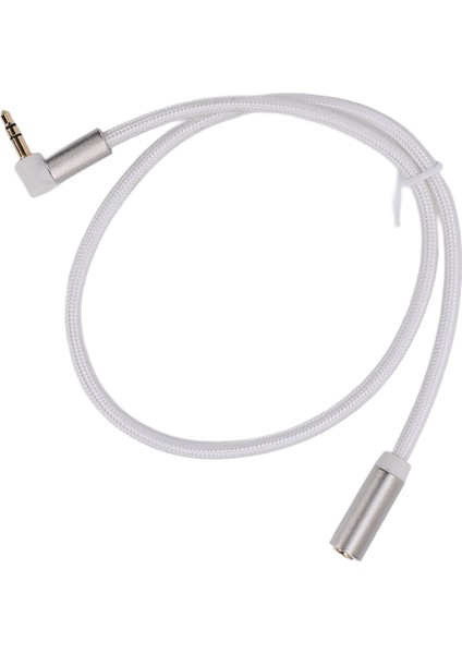 Uzatma Ses Kablosu 3.5mm Dik Açı Adaptörü Erkekten Dişi Stereo Ses Kablosu Kulaklık Tablet Hoparlör Amplifikatör Için 0.5m / 1.6ft (Yurt Dışından) indirimleri