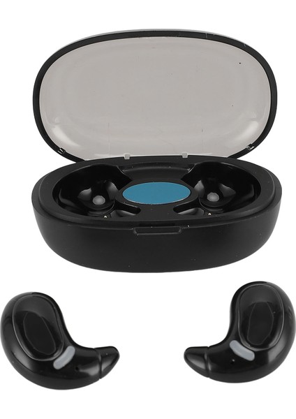 Yan Uyuyanlar Için Kablosuz Uyku Kulaklıkları Bluetooth 5.3 Yüksek Sadakat LED Ekran Akıllı Dokunmatik Kontrol Uyku Kulaklıkları Siyah (Yurt Dışından)