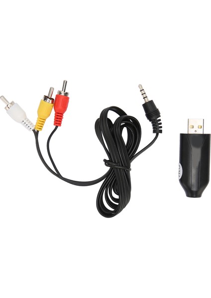 USB Video Yakalama Kartı Profesyonel Tak ve Çalıştır Vhs'den Dvd'ye Rca Av'den USB Video Yakalama Kartı Windows Için Os x Pc Için (Yurt Dışından)