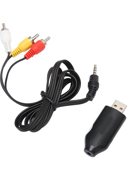 USB Video Yakalama Kartı Profesyonel Tak ve Çalıştır Vhs'den Dvd'ye Rca Av'den USB Video Yakalama Kartı Windows Için Os x Pc Için (Yurt Dışından) fiyatları