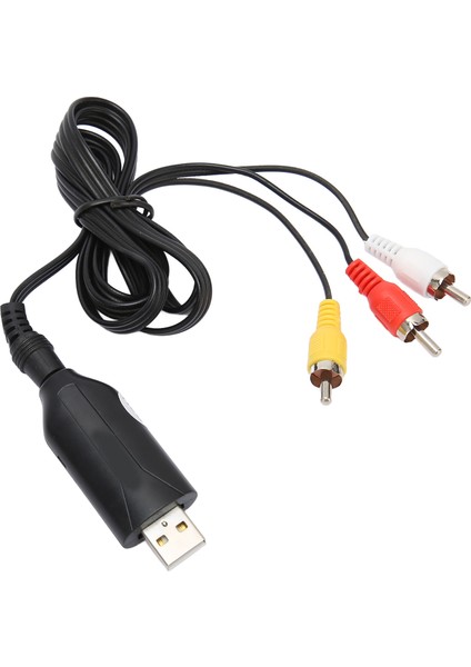 USB Video Yakalama Kartı Profesyonel Tak ve Çalıştır Vhs'den Dvd'ye Rca Av'den USB Video Yakalama Kartı Windows Için Os x Pc Için (Yurt Dışından) modelleri