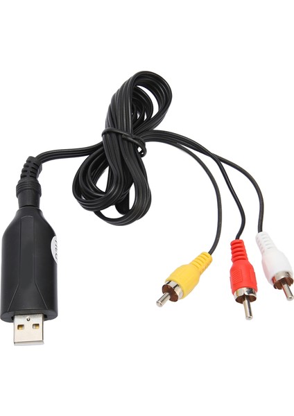 USB Video Yakalama Kartı Profesyonel Tak ve Çalıştır Vhs'den Dvd'ye Rca Av'den USB Video Yakalama Kartı Windows Için Os x Pc Için (Yurt Dışından) fırsatları