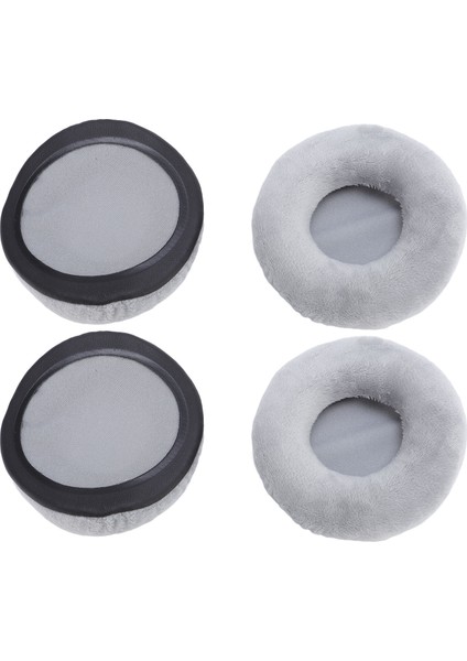 4 Adet Kulaklık Kulak Pedleri 95MM Kadife Sünger Kulaklık Kulak Pedleri Mdr DS7000 RF6000 Mdr MA300 Mdr CD470 DTX900 1900 Gri Için Yedek (Yurt Dışından) modelleri