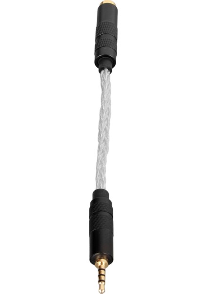 4.4mm - 2.5mm Ses Kablosu Profesyonel Dişi - Erkek Kulaklık Adaptör Kablosu 2.5mm Dengeli Portlu Ses Çalarlar Için Gümüş (Yurt Dışından)
