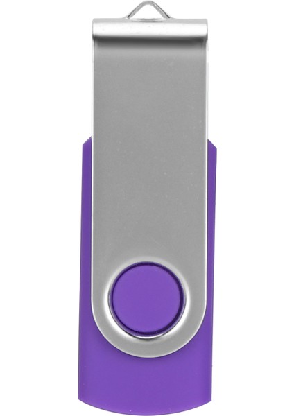 USB Flash Sürücü Candy Purple Döndürülebilir Taşınabilir Depolama Bellek Çubuğu Pc Tablet Için 4gb (Yurt Dışından)