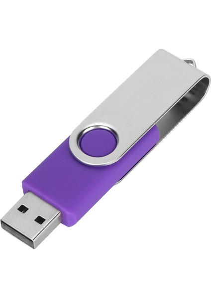 USB Flash Sürücü Candy Purple Döndürülebilir Taşınabilir Depolama Bellek Çubuğu Pc Tablet Için 4gb (Yurt Dışından) fiyatları