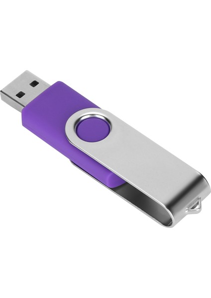 USB Flash Sürücü Candy Purple Döndürülebilir Taşınabilir Depolama Bellek Çubuğu Pc Tablet Için 4gb (Yurt Dışından) modelleri