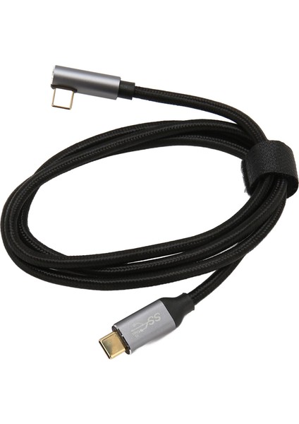 USB C - 90 Derece USB C Kablosu 100W Usb3.1 Gen2 10GBPS 4K 60Hz Dik Açı Tip C - Tip C Veri Kablosu Steam Deck Için 50CM / 19.7in (Yurt Dışından) indirimleri