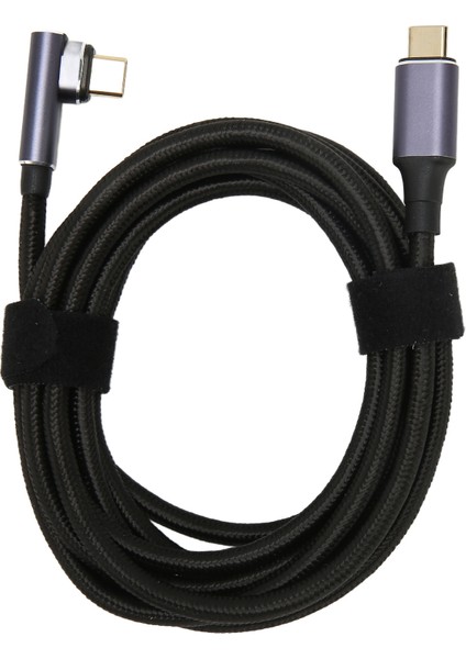 USB C - USB C Kablosu Çok Işlevli 8k 60Hz Yüksek Hızlı 20GBPS Pd 100W Hızlı Şarj USB 4.0 Manyetik Veri Kablosu 78,7 Inç Orta Dirsek (Yurt Dışından) fiyatları