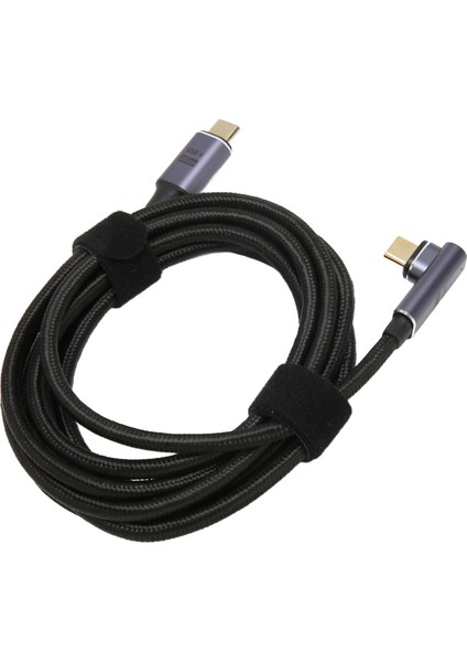 USB C - USB C Kablosu Çok Işlevli 8k 60Hz Yüksek Hızlı 20GBPS Pd 100W Hızlı Şarj USB 4.0 Manyetik Veri Kablosu 78,7 Inç Orta Dirsek (Yurt Dışından) modelleri