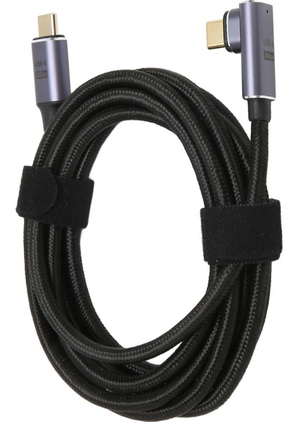 USB C - USB C Kablosu Çok Işlevli 8k 60Hz Yüksek Hızlı 20GBPS Pd 100W Hızlı Şarj USB 4.0 Manyetik Veri Kablosu 78,7 Inç Orta Dirsek (Yurt Dışından) fırsatları