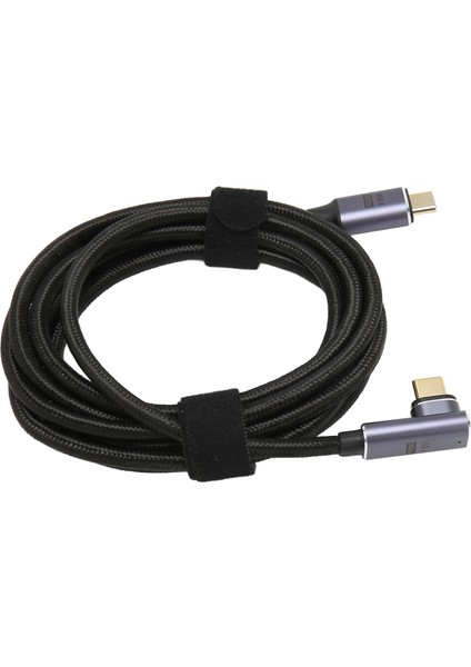 USB C - USB C Kablosu Çok Işlevli 8k 60Hz Yüksek Hızlı 20GBPS Pd 100W Hızlı Şarj USB 4.0 Manyetik Veri Kablosu 78,7 Inç Orta Dirsek (Yurt Dışından) indirimleri