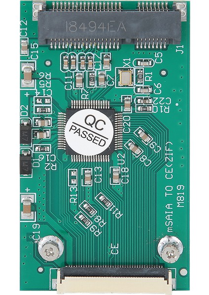 Yükseltici Kart Yeşil Abs Msata Ce Zıf SSD Katı Hal Sürücü Adaptörü Bilgisayar Aksesuarları (Yurt Dışından)