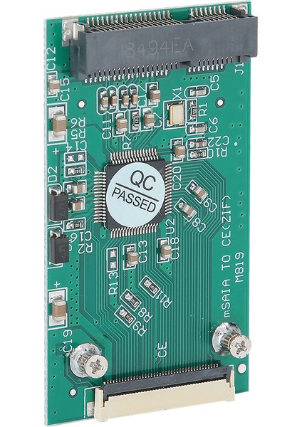 Yükseltici Kart Yeşil Abs Msata Ce Zıf SSD Katı Hal Sürücü Adaptörü Bilgisayar Aksesuarları (Yurt Dışından)