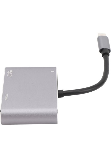 Type C To VGA Usb3.0 Pd Hd Multimedya Arayüz Adaptörü Tak ve Çalıştır Hızlı Şarj 4K Video Dönüştürücü Telefon Tv Bilgisayar Için (Yurt Dışından) indirimleri