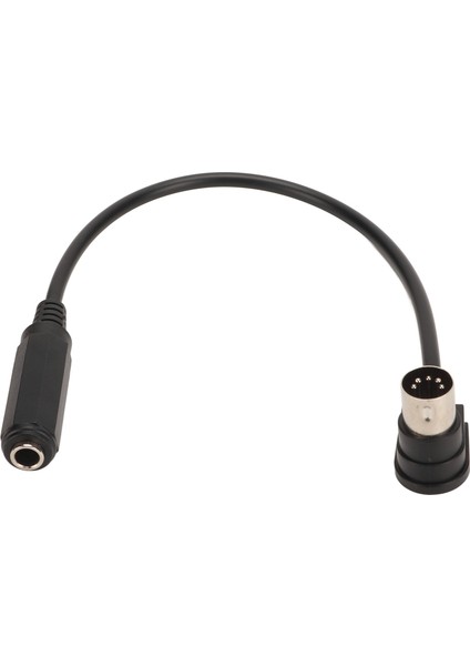 6.35MM - Mıdı 5 Pin Kablo Evrensel 6.35MM Dişi 1/4 Inç - Dın 5 Pin Mıdı Erkek 90 Derece Ses Adaptör Kablosu (Yurt Dışından) modelleri