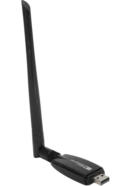 USB Wıfı Adaptörü Taşınabilir Wıfı Dongle W60‑5DB 300MBPS Kablosuz Pc Masaüstü Dizüstü Bilgisayar Için (Yurt Dışından)