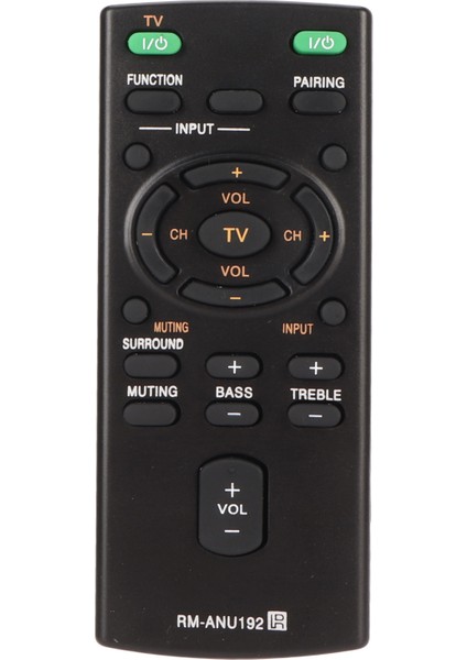 Rm ANU192 Soundbar Uzaktan Kumandası Sub Rm ANU191 SACT60BT Ss WCT60 SSWCT60 Ht CT60BT HTCT60BT Sa CT60BT Için Yedek (Yurt Dışından)