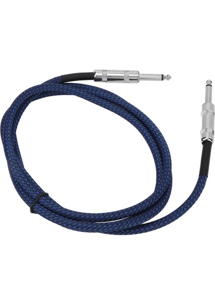 1/4 Inç Kablo Gitar Kablosu Bas Gürültü Azaltma Örgü Korumalı 6.35MM Enstrüman Kablosu Elektrik Gitar Amfisi Için 1.8m/5.9ft (Yurt Dışından) fırsatları