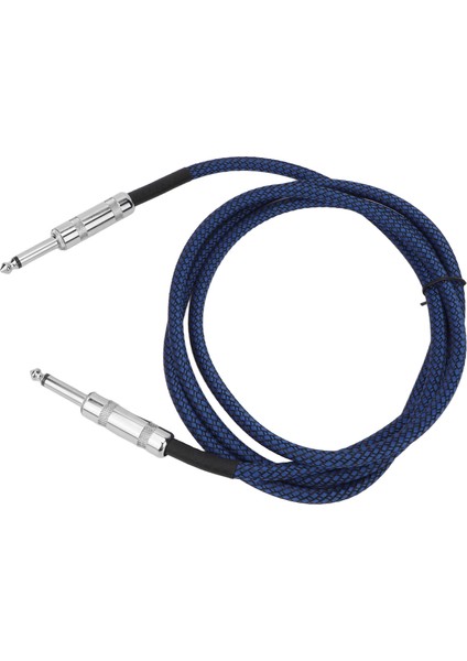 1/4 Inç Kablo Gitar Kablosu Bas Gürültü Azaltma Örgü Korumalı 6.35MM Enstrüman Kablosu Elektrik Gitar Amfisi Için 1.8m/5.9ft (Yurt Dışından) indirimleri