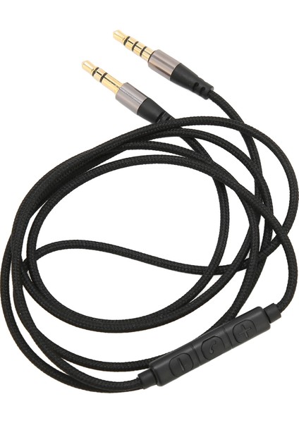 Kulaklık Uzatma Kablosu 3,5 mm Erkek - Erkek Kulaklık Kablosu Dahili Mikrofon ve Ses Kontrolü ile 3,8 Ft (Yurt Dışından) indirimleri