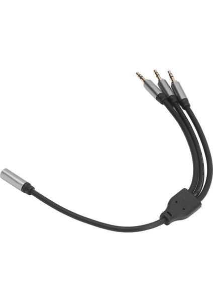 3.5mm Trrs - 3.5mm Kablo Dişi - Erkek Stereo Ayırıcı Kablo Cep Telefonu Pc Tablet Dizüstü Bilgisayar Oyun Kulaklığı Için 1.0ft 3.5mm 1 Dişi - 3 Erkek (Yurt Dışından) modelleri