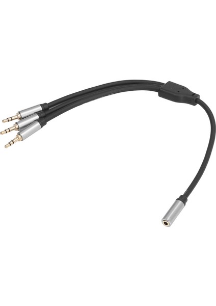 3.5mm Trrs - 3.5mm Kablo Dişi - Erkek Stereo Ayırıcı Kablo Cep Telefonu Pc Tablet Dizüstü Bilgisayar Oyun Kulaklığı Için 1.0ft 3.5mm 1 Dişi - 3 Erkek (Yurt Dışından) fırsatları