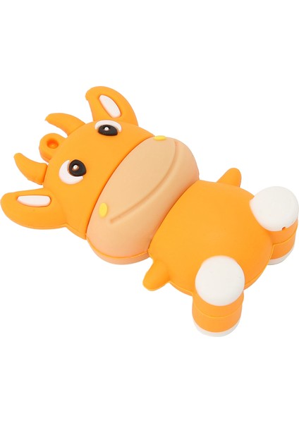 U Disk 3D Karikatür Buzağı Modeli Turuncu USB Depolama Windows 7/8/10/VISTA/XP/UNIX/2000/ME32GB Için (Yurt Dışından) indirimleri