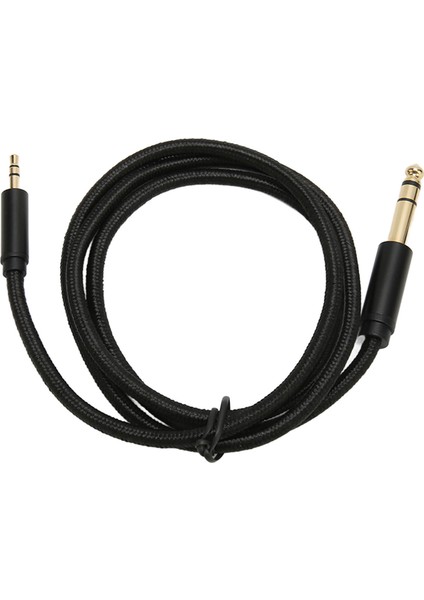 3,5 mm Ila 6,35 mm Stereo Ses Kablosu Çift Yönlü 1/4 Inç Ila 1/8 Inç Erkek Stereo Ses Kablosu Amfiler Gitar Dizüstü Bilgisayar Için (Yurt Dışından) modelleri