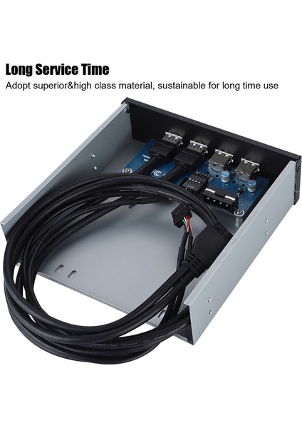 5.25 Inç 19 Pin/9 Pin - USB 3.0 USB 2.0 4 Port Metal Optik Sürücü Yuvası (Yurt Dışından) indirimleri