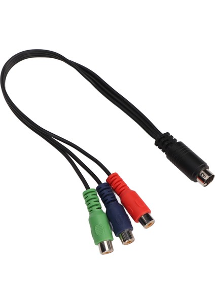 Mını Dın 9 Pin 3 Rca Kablosu Mını Dın 9 Pin Erkek 3 Rca Dişi Rgb Video Adaptör Kablosu 11.8in (Yurt Dışından) indirimleri