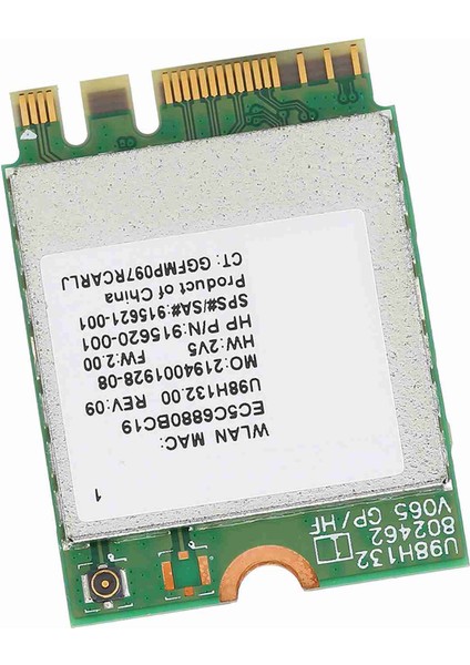 Ac Kablosuz Ağ Kartı 433M Dizüstü Bilgisayarlar Masaüstü Bilgisayarlar Için Yüksek Hızlı Iletim RTL8821CE (Yurt Dışından) fiyatları