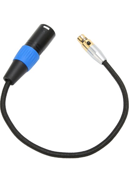 Xlr Erkek - Mini Xlr Dişi Kablo Profesyonel 3 Pin Xlr Kablo Adaptörü Kamera Mikseri Mikrofon Kaydedici Için 0.3m/1.0ft (Yurt Dışından)