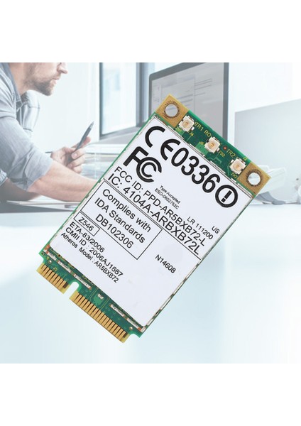 AR5BXB72 300M Mini Pcı-E Çift Bant Ağ Kartı Lenovo/ıbm T60/T61 42T0825 Için (Yurt Dışından)