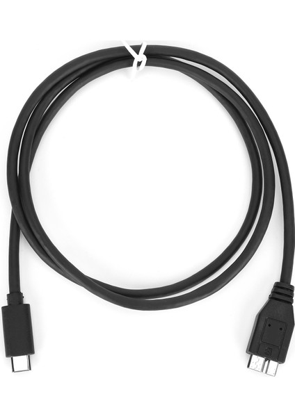 Sabit Disk Veri Kablosu 1 Metre 5gbps Yüksek Hızlı Iletim Typec'den Micro B USB 3.0 Bilgisayar Aksesuarı (Yurt Dışından)
