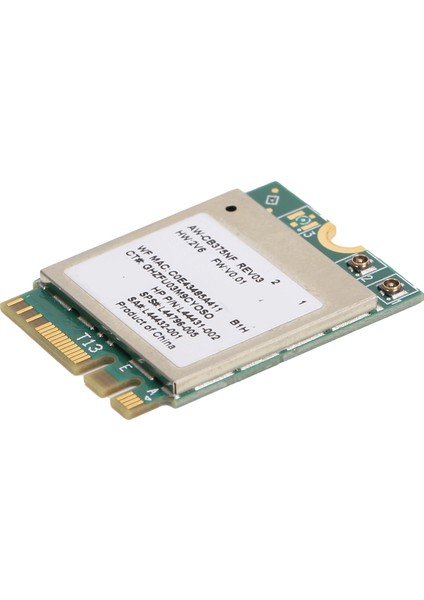 Wifi Modülü 2.4/5.0ghz Bluetooth 5.0 M.2 Ngff Kablosuz Ağ Kartı 802.11A/B/G/N/AC RTL8822CE (Yurt Dışından)
