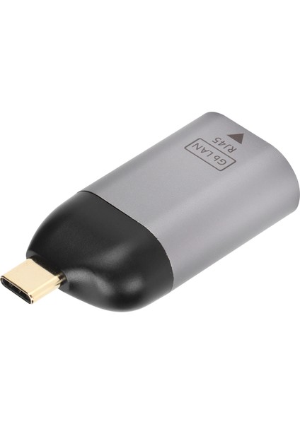 Jorındo Ethernet Adaptörü Sürücü Gerektirmez Kolayca Kullanılabilir Typec Arayüzü Usbc Ethernet Adaptörü Telefonlar Bilgisayarlar Tabletler Için (Usb C - RJ45 Adaptörü) (Yurt Dışından)