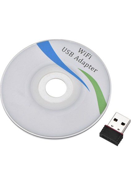 Mini USB Kablosuz Adaptör Ağ Kartı USB 2.0 Wifi Dongle 2.4hhz 600MBPS Wın/mac Için (Yurt Dışından)