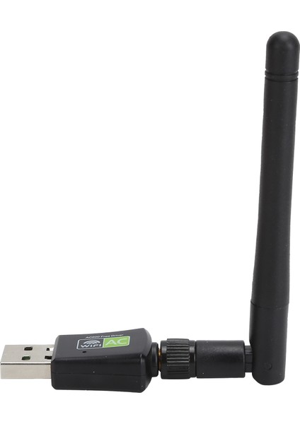 USB Wifi Adaptörü Alıcı Anten Ethernet 600MBPS 2.4GHZ5GHZ Kablosuz Ağ Kartı Siyah (Yurt Dışından) fiyatları