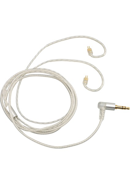 Kulaklık Yükseltme Kablosu 2 Pin 0.78MM Gümüş Kaplamalı Bakır Yedek Yükseltme Kablosu Weston 1964 UE3X UE18 W4R UM3X Için (Yurt Dışından) modelleri